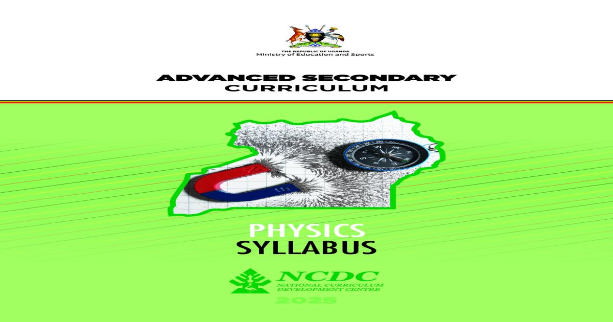 A Level Physics Syllabus