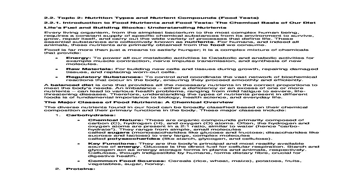 Food Test Practicals - A Complete Guide