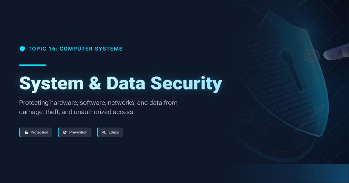 S.4 System and Data Security Presentation Slides (PDF) - Uganda Curriculum