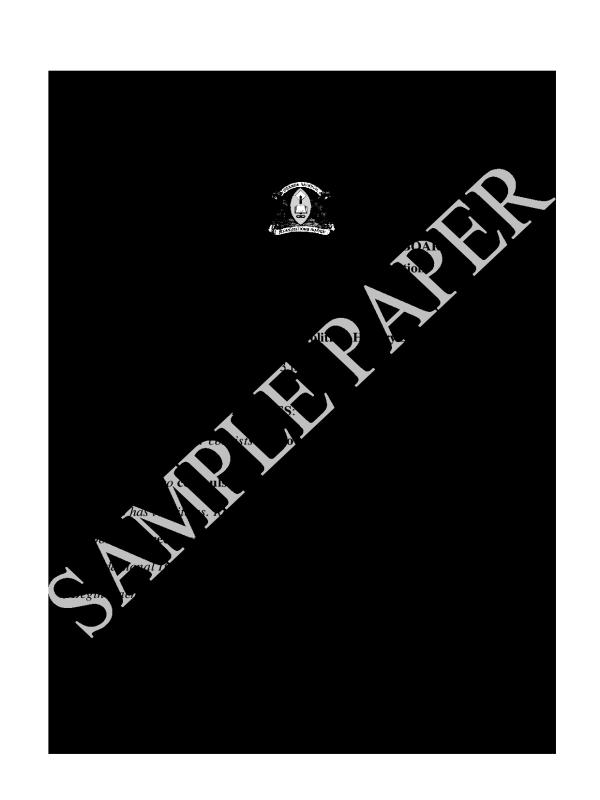 UACE History P210/1 Sample Paper 2026
