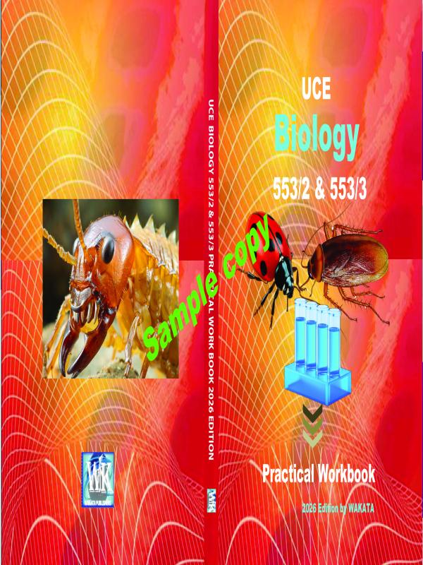 UCE Biology Practical Workbook 2026