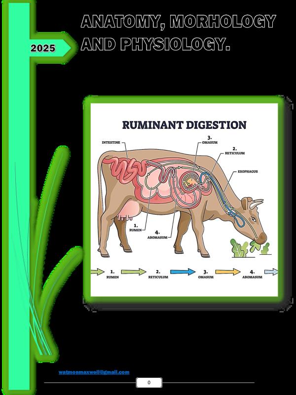 Agriculture: Anatomy, Morphology, and Physiology of Farm Animals