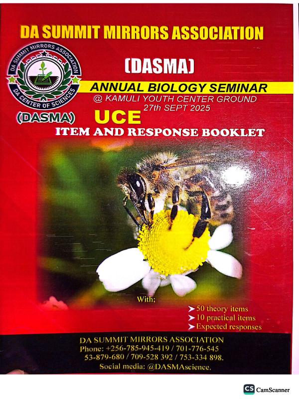 DA Summit Mirror Biology Seminar Items and Responses 2025