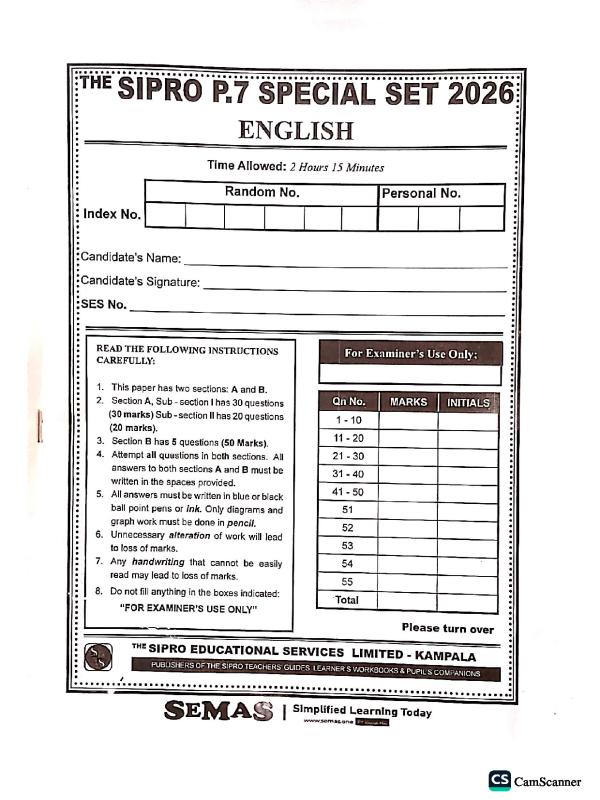 English SIPRO Special 2026