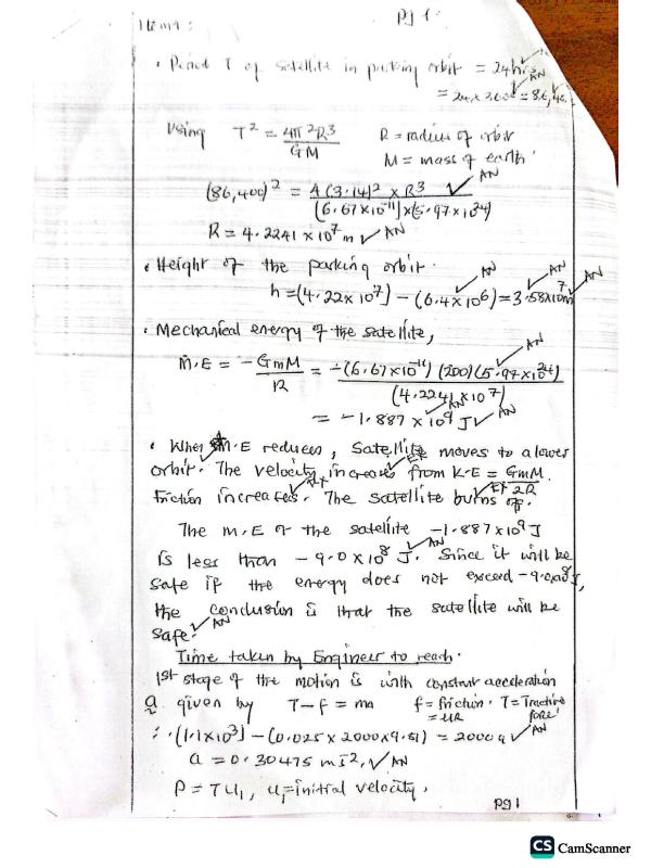 UACE Physics Paper 1 Score Guide (WENSEC Mock Exam 2026)