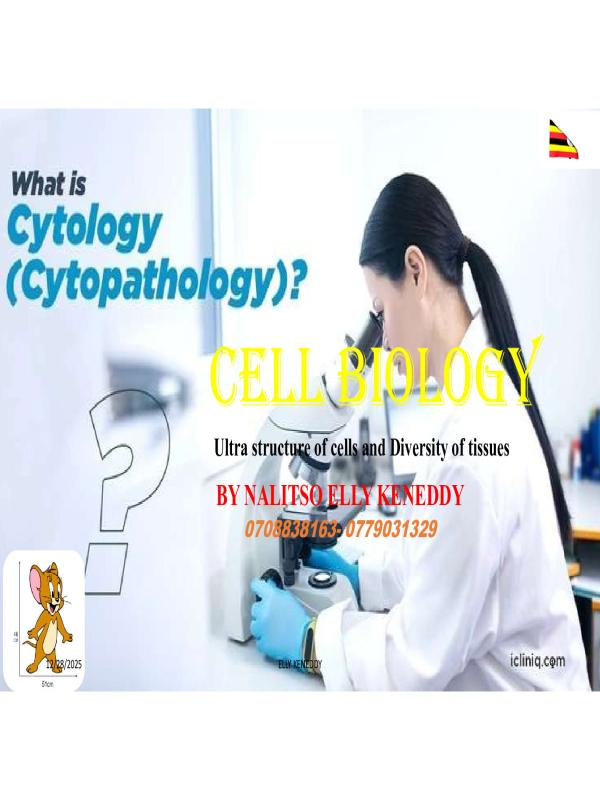 Senior Five Cell Biology Notes (S5)