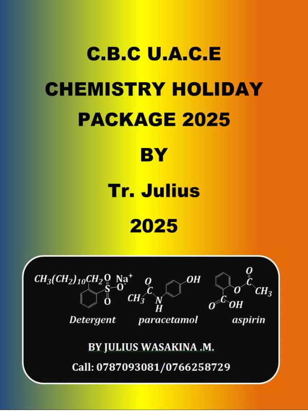 Uace holiday package chemistry items