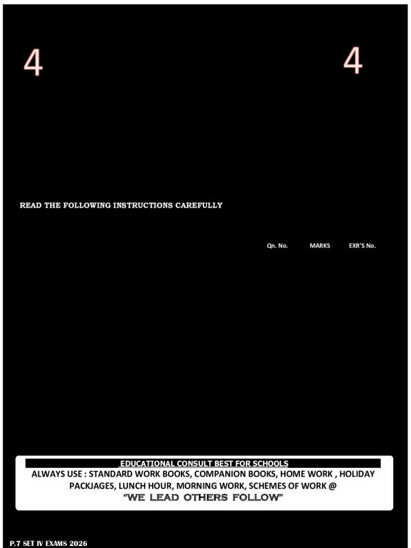 Pearl Mathematics Trial Exam Set 4 2026