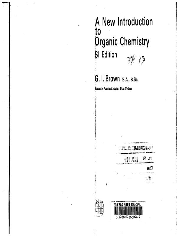 Introduction to Organic Chemistry Notes - ALEVEL Chemistry