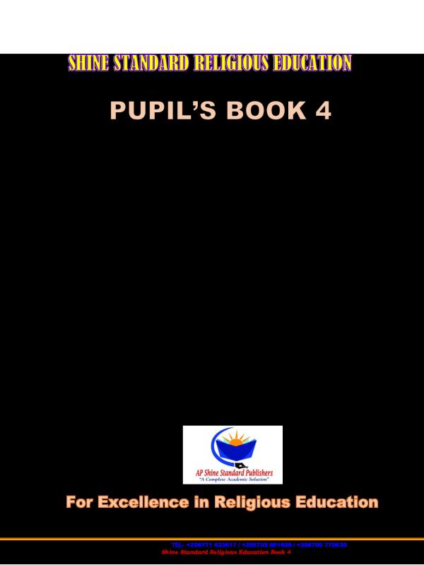 Shine Standard Primary 4 - Term 1 Notes and Resources