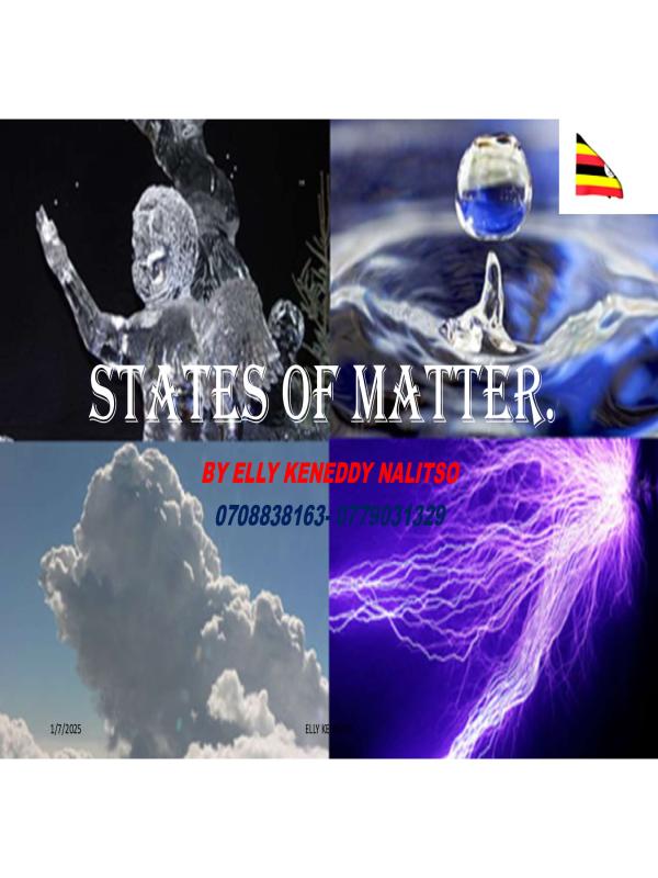 S.1 Chemistry Notes: States and Changes of Matter CBC