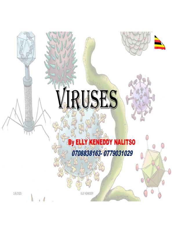 S.1 Biology Notes: Viruses (Competency-Based Curriculum)