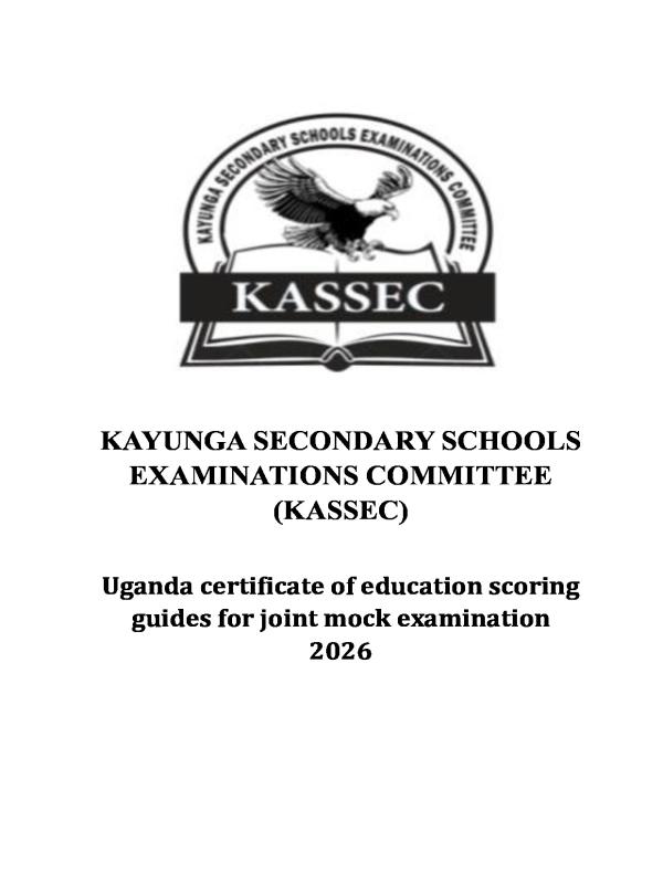 KASSEC UCE Guide 2026 - All Subjects