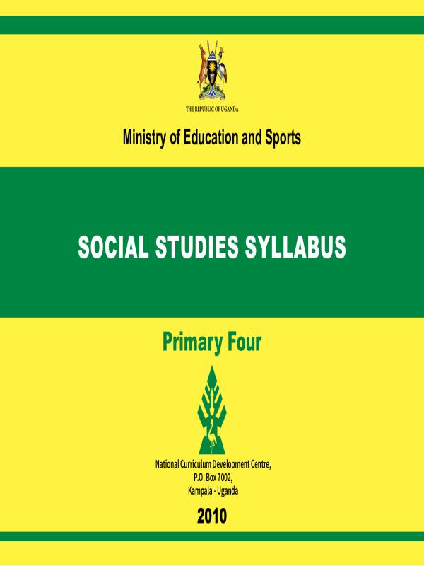 Primary Four (P4) Social Studies Syllabus