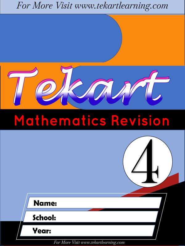 P.4 Mathematics Revision Booklet