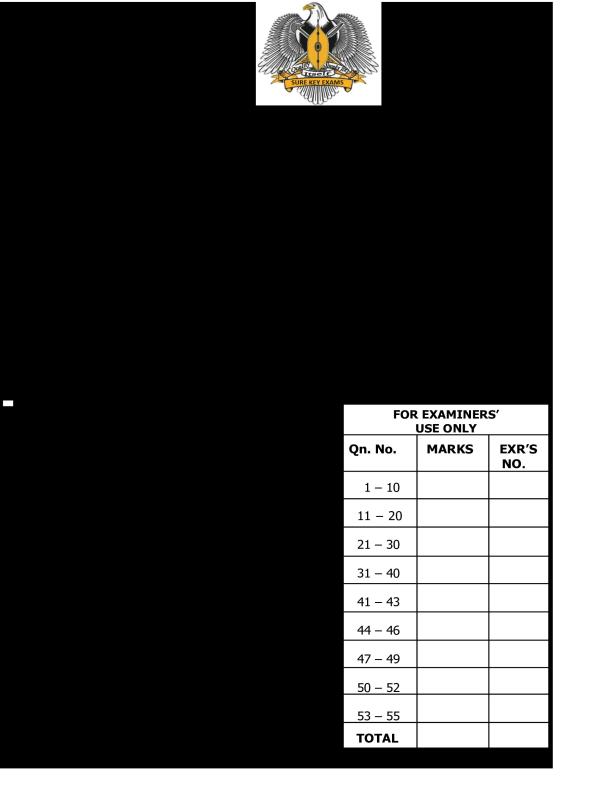 Primary (P.5) Social Studies Promotional Examination 2025 - Sure Key Examination Service